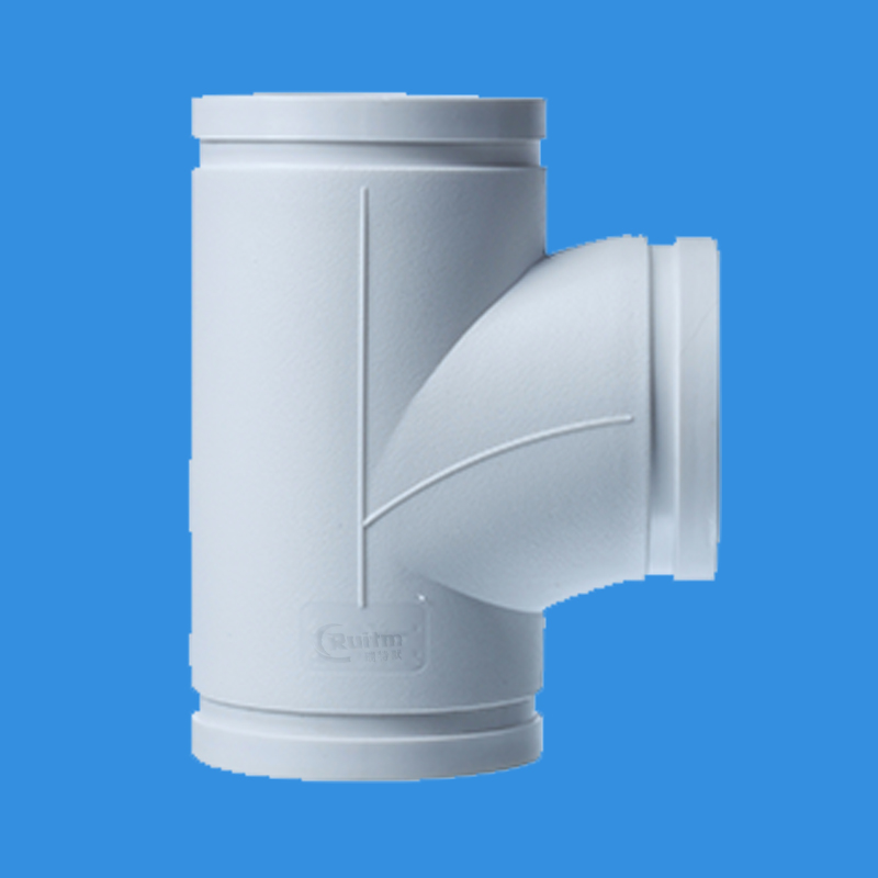 等徑順?biāo)ㄘ璈DPE溝槽式連接靜音管