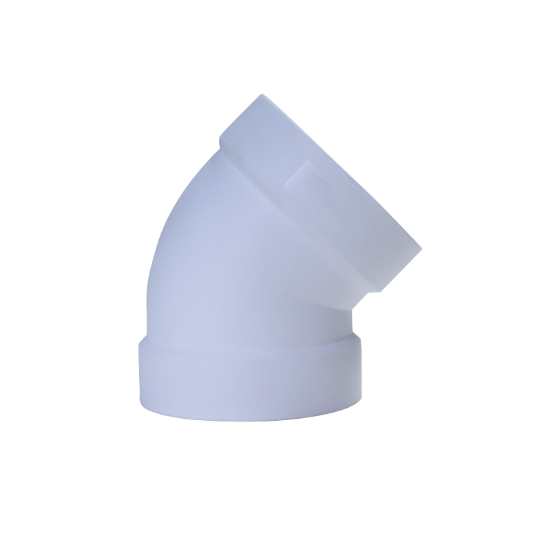 45°度彎頭雙擴(kuò)丨HDPE熱熔承插管